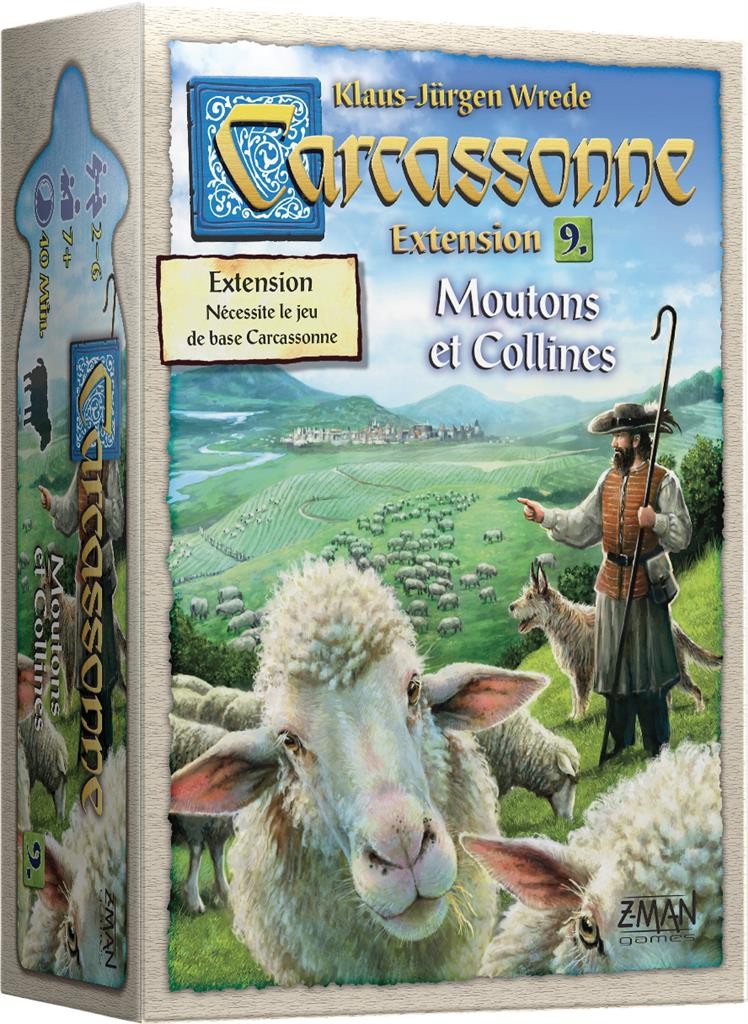 Carcassonne - Extension Moutons et Collines