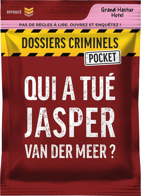 Dossiers Criminels Pocket 3 - Qui a tué Jasper Van Der Meer ?