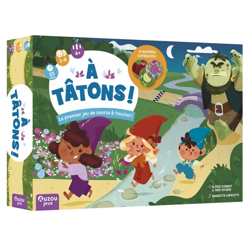 A tâtons ! Le premier jeu de course à toucher