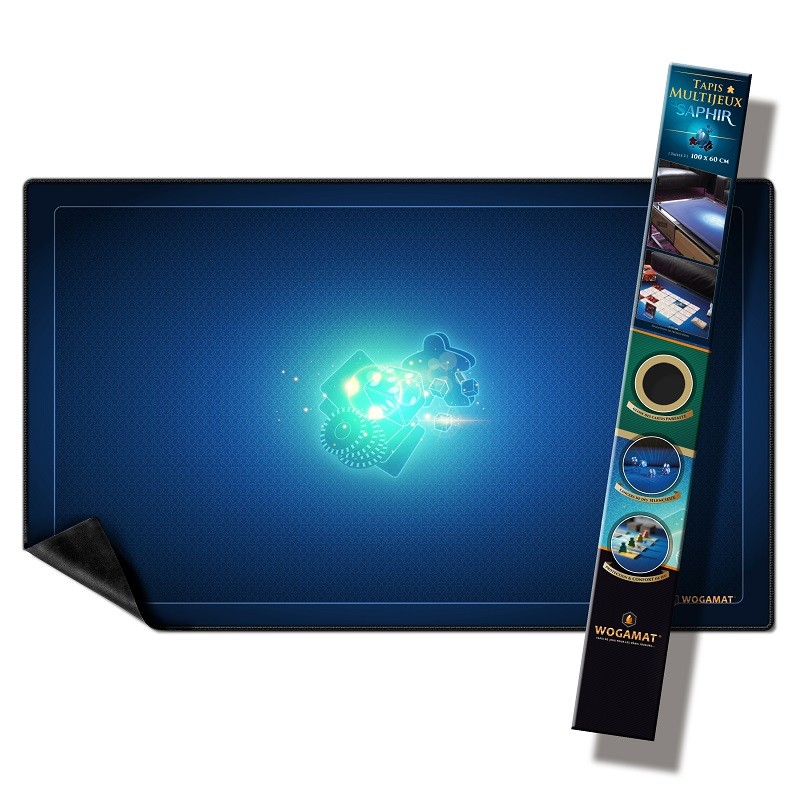 Tapis Multi Jeux 60 X 100 Wogamat bleu