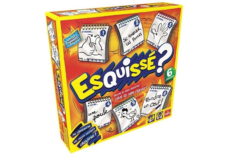 Esquissé la boite 6 joueurs