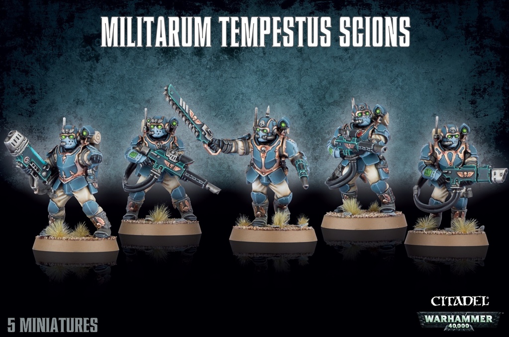MILITARUM TEMPESTUS SCIONS