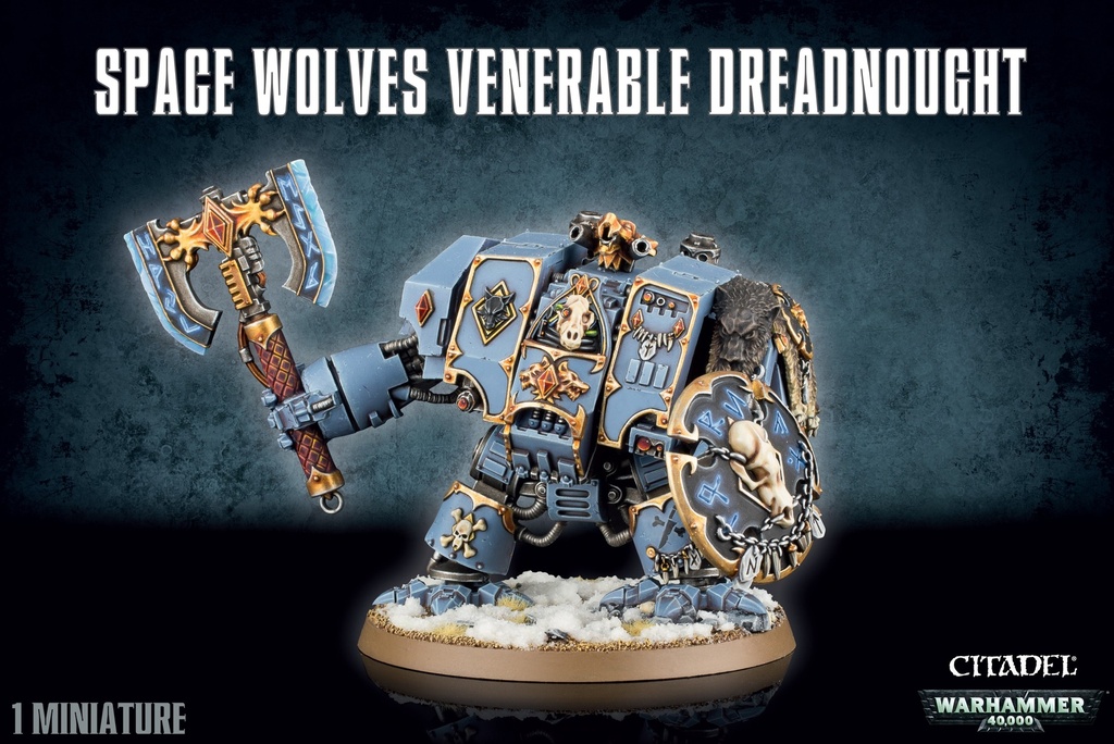 Space Wolves venerable dreadnought/Bjorn/Murderfan