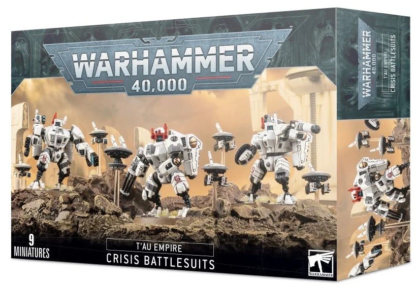 TAU EMPIRE XV8 CRISIS BATTLESUITS