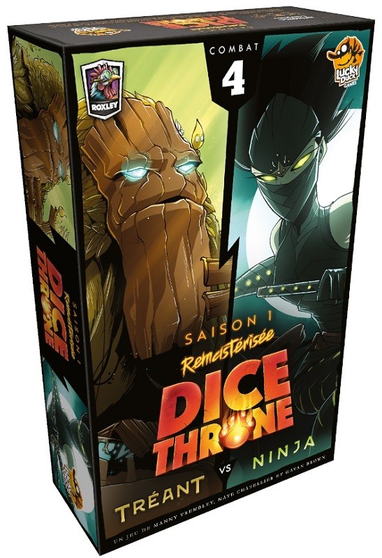 Dice Throne - Tréant VS Ninja