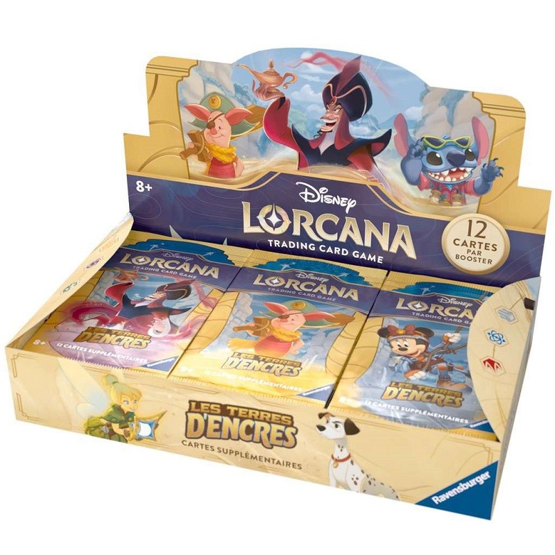 Booster Lorcana - les Terres d'Encres, set 3 en VF