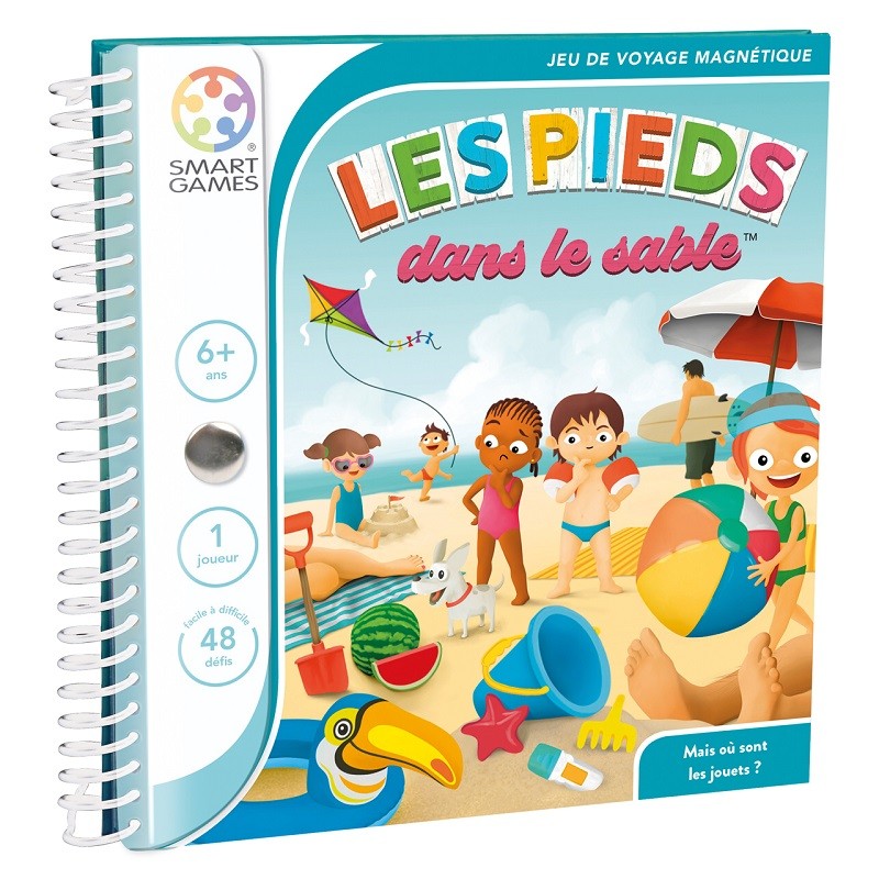 Les pieds dans le sable "magnétique" - Smart Games