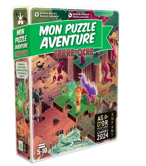 Mon puzzle aventure : Terre ocre