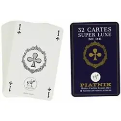 32 cartes 4 Index boite plastique