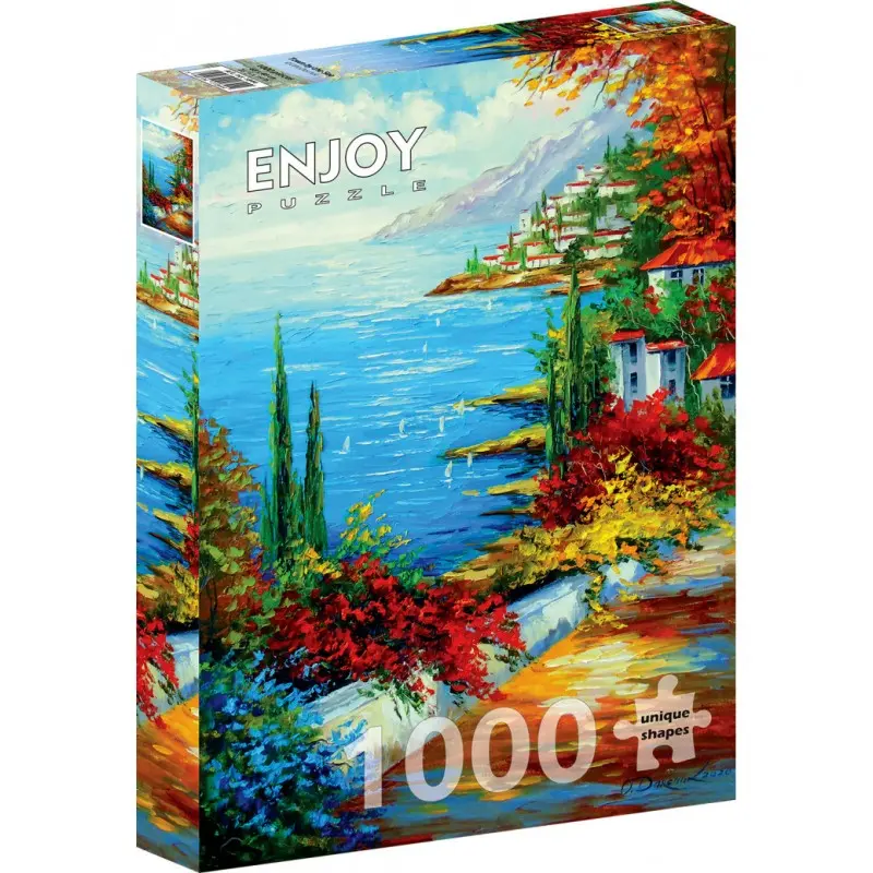 Puzzle Town by the sea - 1000p Darchuk - Enjoy