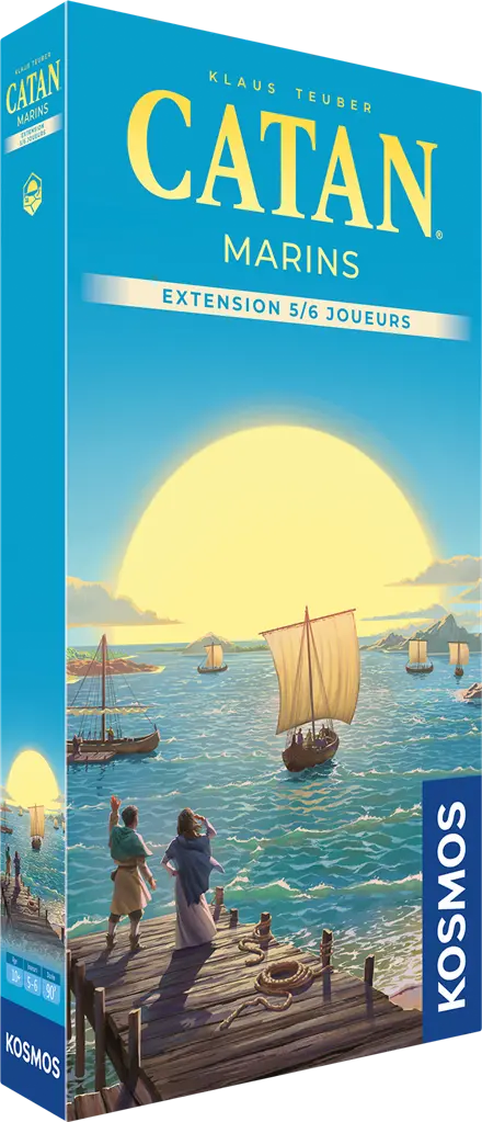 Catan Marins extension 5/6 joueurs