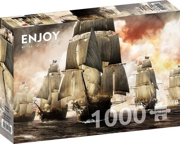 Puzzle 1000 pièces - Pirates Victory