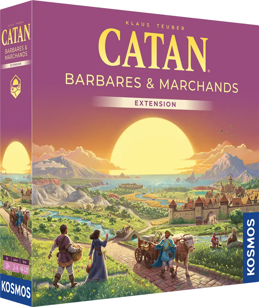 Catan - Ext. Barbares et Marchands