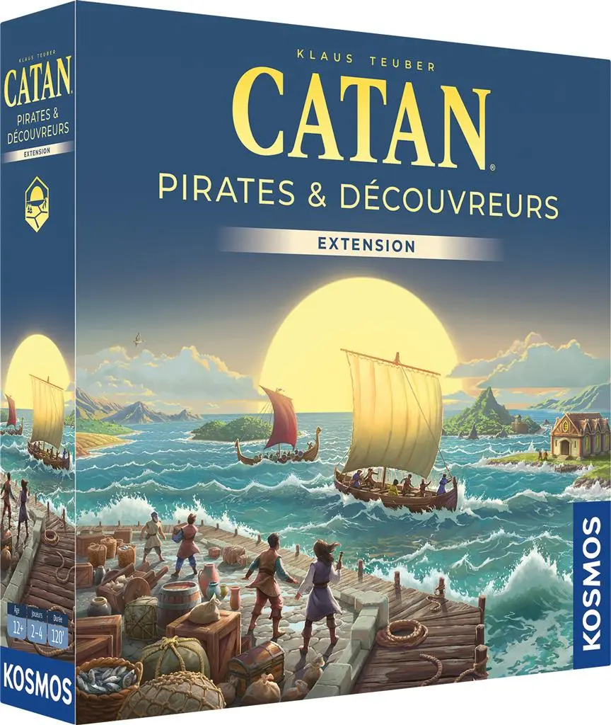 Catan - Ext. Pirates et Découvreurs