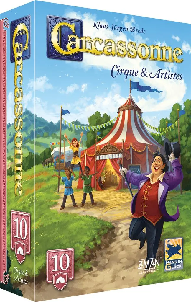 Carcassonne - Extension Cirque et Artistes