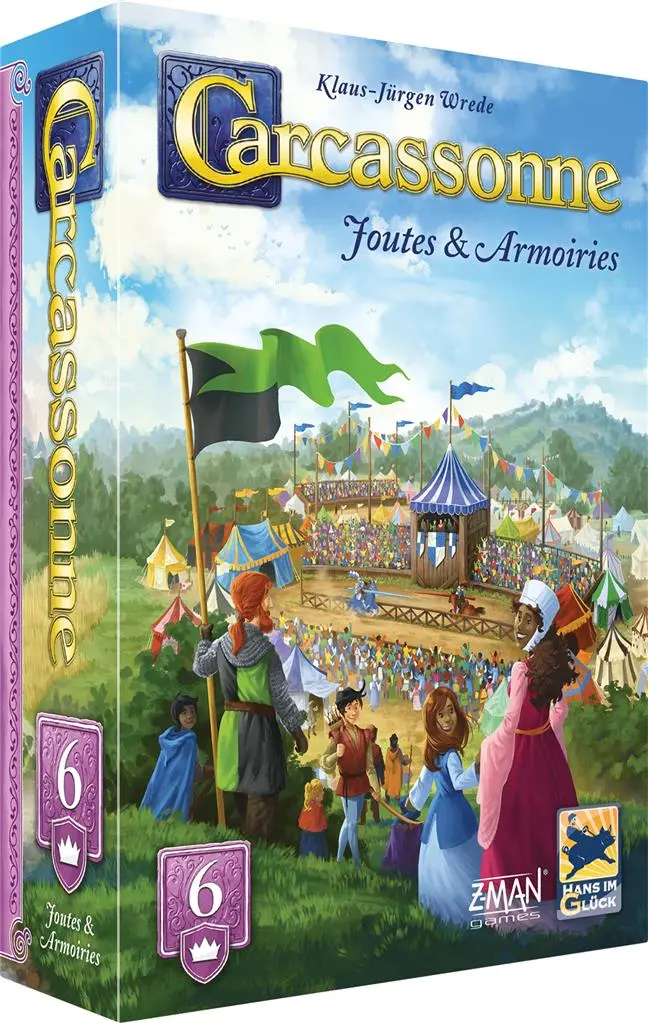 Carcassonne - Extension Joutes et Armoiries