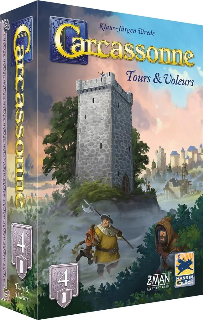 Carcassonne extension Tours et Voleurs