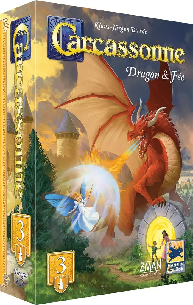 Carcassonne - Extension Dragon et Fée