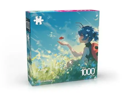 PUZZLE ABI 1000 - Child Ladybug