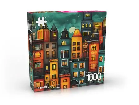PUZZLE ABI 1000 - Drawn City