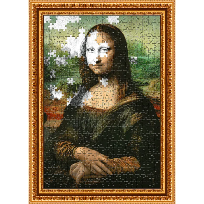 Puzzle Art Frame Mona Lisa 500P
