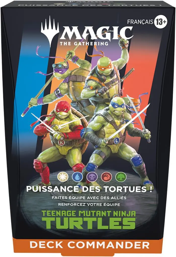 Deck commander Teenage Mutant Ninja Turtles
