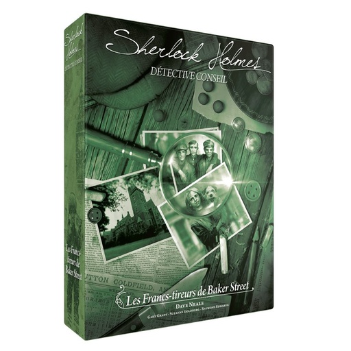 [DETECTIVECONSEILFRANCS] Sherlock Holmes Detective Conseil - Francs Tireurs de Baker Street (boîte verte)