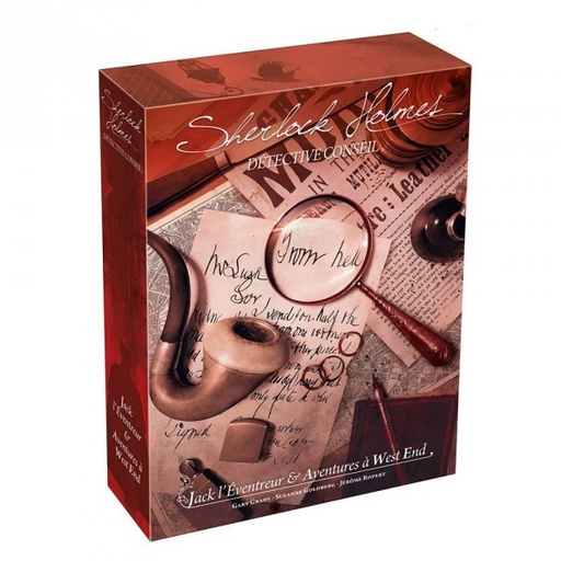 [DETECTIVECONSEILJACK] Sherlock Holmes Détective Conseil - Jack L'éventreur (boîte rouge)