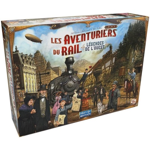 [AVENTURIERSDURAILLEGACYOU] Les Aventuriers du Rail Legacy - Légendes de l’Ouest