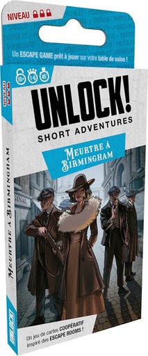 [UNLOCKMEURTRESABIRMINGHAM] Unlock! Short Adventure : Meurtres à Birmingham