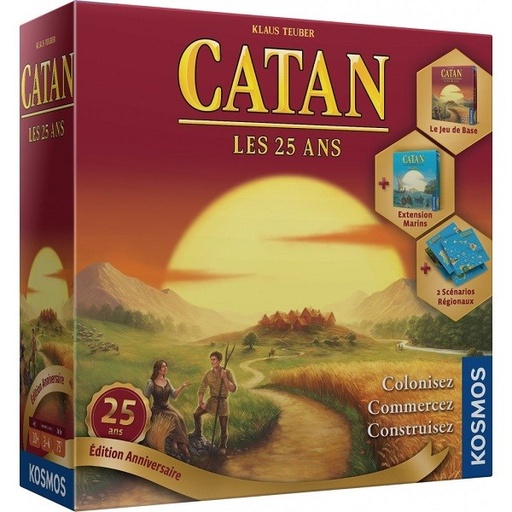 [CATANLES25ANS] Catan - Pack Confort
