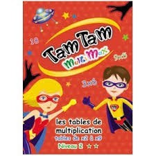 [TAMTAMMULTIMAX2] TAM TAM tables de multiplication - niveau 2