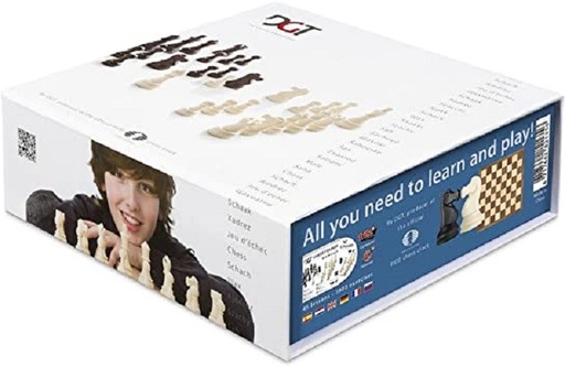 [COFFECHECDGTSTARTERB] Coffret echec DGT Starter Box (Plateau Carton + Pi