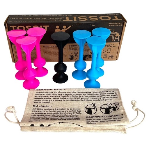 [TOSSITROSEBLEU] Tossit rose/bleu