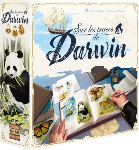 [SURLESTRACESDEDARWIN] Sur les traces de Darwin