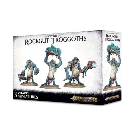 [GLOOMSPITEGITZROCKGUTTROGGO] Gloomspite Gitz Rockgutt Troggoths