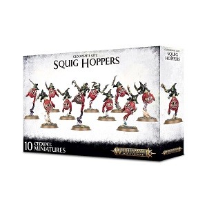 [GLOOMSPITEGITZSQUIGHOPPERS] Gloomspite Gitz Squig Hoppers