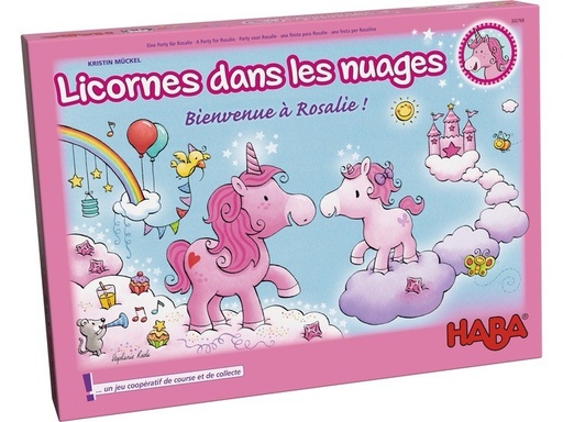[LICORNESNUAGESROSALIE] Bienvenue à Rosalie, Licornes dans les nuages