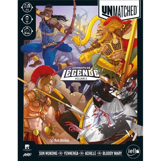 [UNMATCHEDVOLUME2] Unmatched - Combat de légendes, volume 2