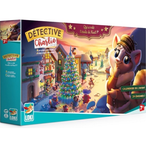 [DETECTIVECHARLIECALENDRIE] Détective Charlie - Calendrier de l'Avent 2025 (même GTIN 2024 !)