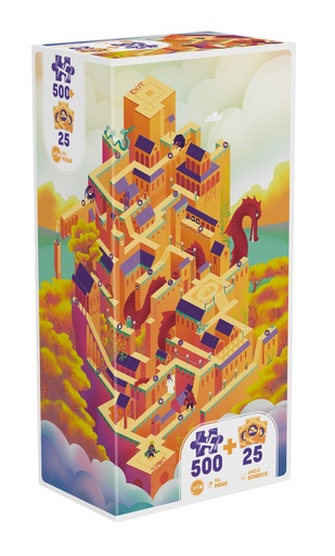 [PZPLAYDONJON] Puzzle Play 500 pièces - Donjon