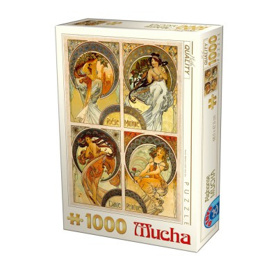 [PZARTSMUCHA1000P] Puzzle 1000P Mucha Art ROOVI