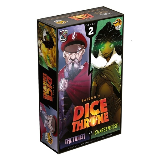 [TACTICIENVSCHASSERESSE] Dice Throne S2 - Tacticien vs Chasseresse