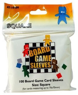 [BOARDGAMESLEEVESSQUA] Boardgame Sleeves - Square - 70*70mm