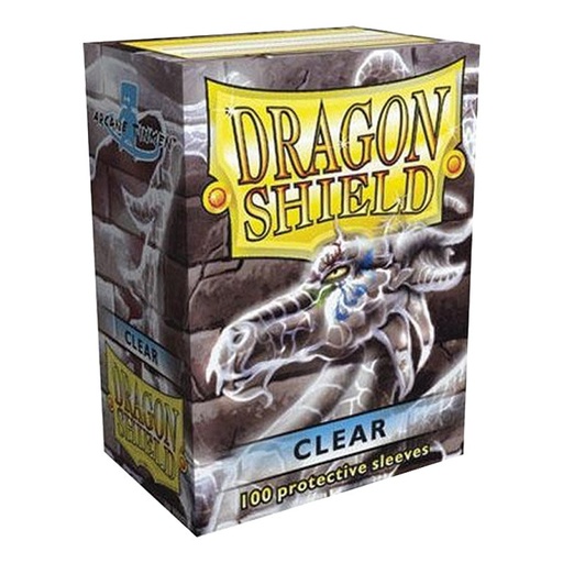 [PCDRAGONSHIELDTRANSP] Protèges cartes Dragon Shield - Clear classic