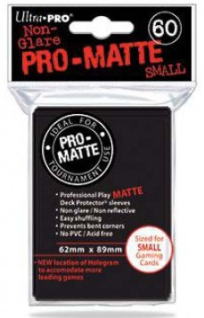 [PCYUGINOIRPAR60] Protège cartes "japonais" Noir par 60