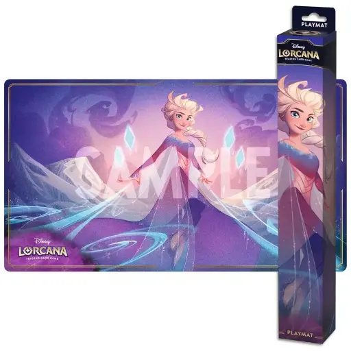[TAPISMERAZURITEELSA] Tapis Elsa, Lorcana la Mer Azurite