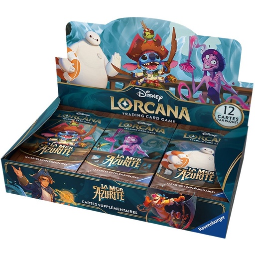 [BOOSTMERAZURITE] Booster Lorcana - la Mer Azurite, Set 6