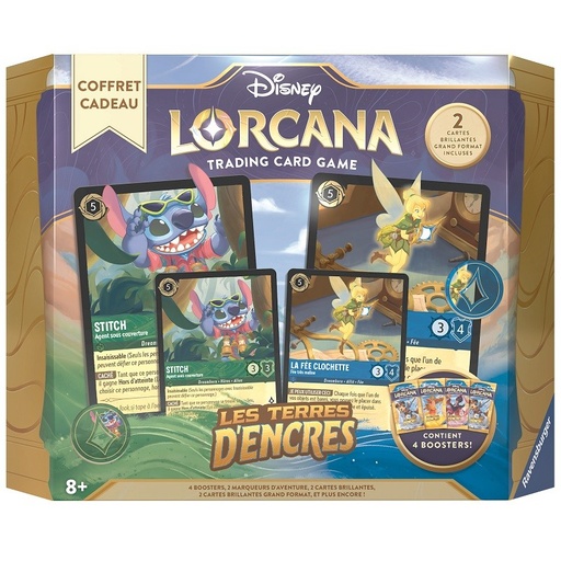 [COFFRETCADEAUTERRESDENCRE] Lorcana - Coffret Cadeau - S3 Les Terres d'Encres