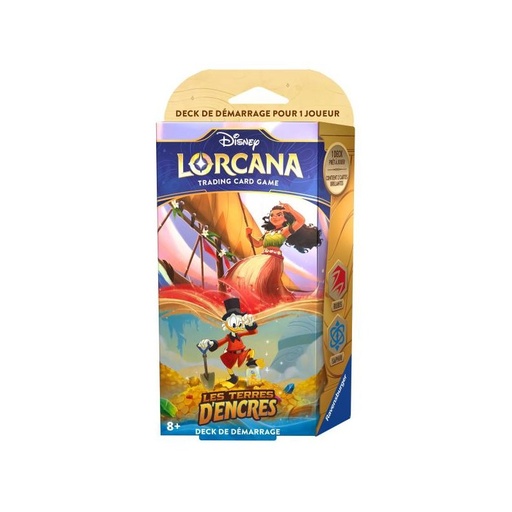 [DECKTERRESDENCREONCLEPICS] Lorcana - Deck Les Terres d'Encres - Picsou / Vaïana